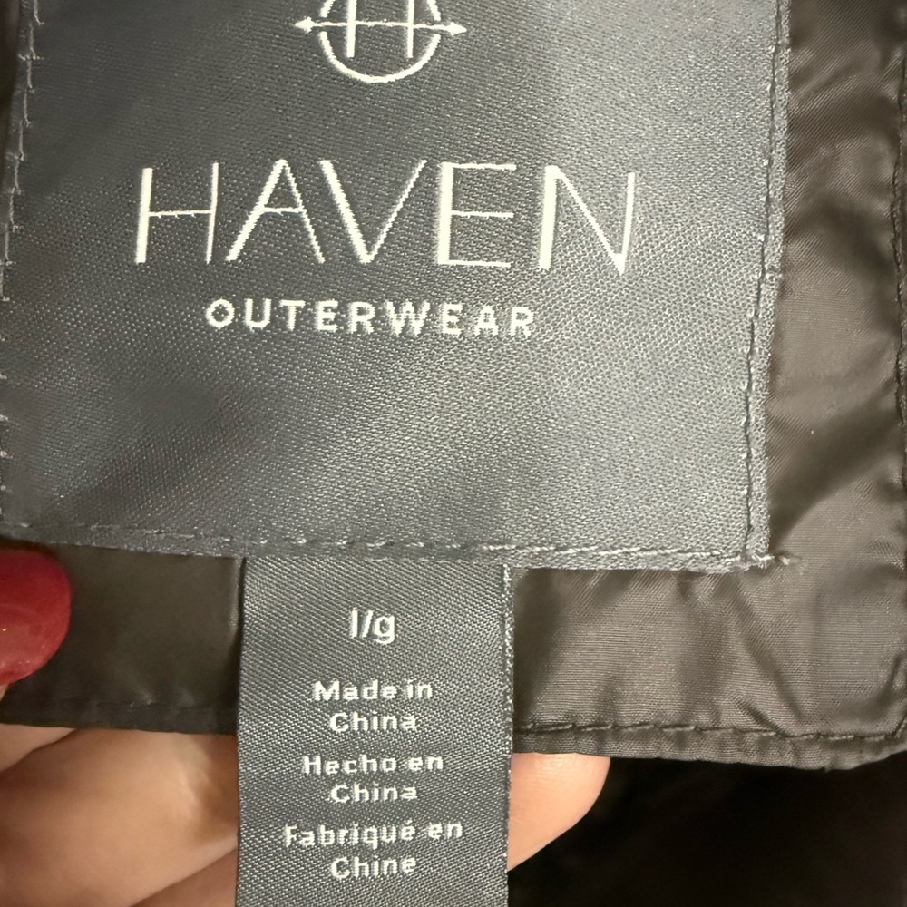 Haven Women's Down Puffer Jacket metallic gray/taupe - Picture 4 of 7